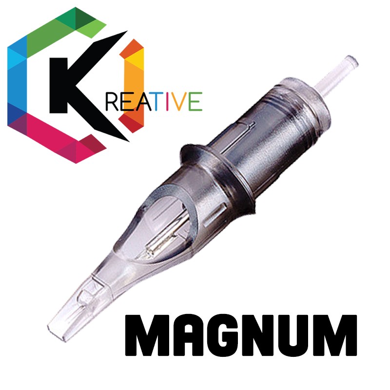 Cartucce per tatuaggio monouso Kreative -11Magnum Misura 0.30 mm Long Taper