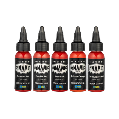 Platinum by Dynamic Tattoo Ink - Set Envy 5x 30 ml