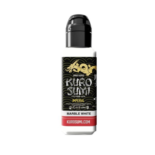 Kuro Sumi Imperial Tattoo Ink – Marble White 90 ML 