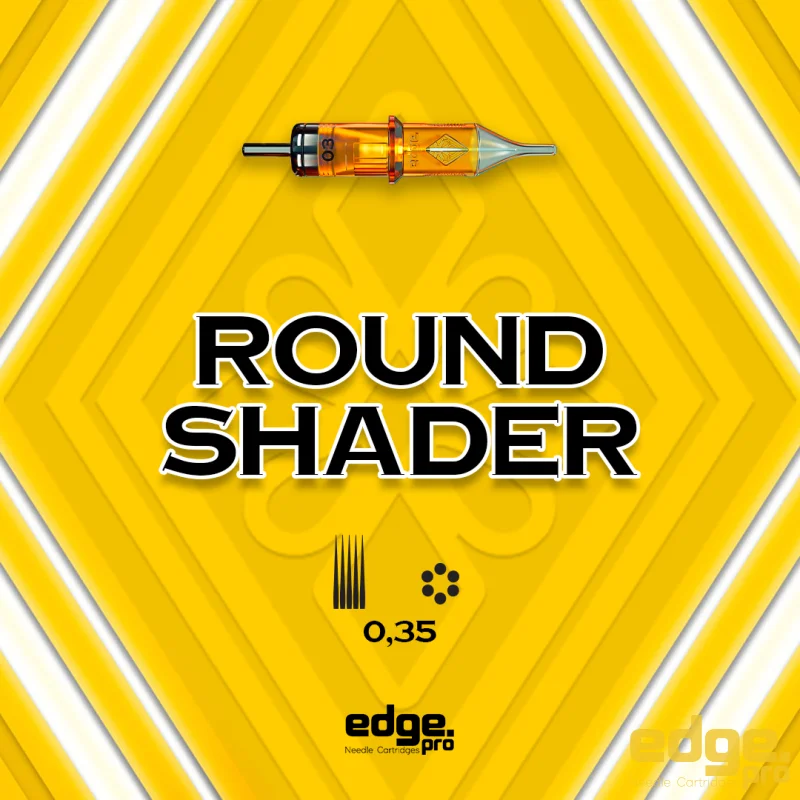 EDGE.PRO 09 ROUND SHADER MEDIUM TAPER Ø 35 MM