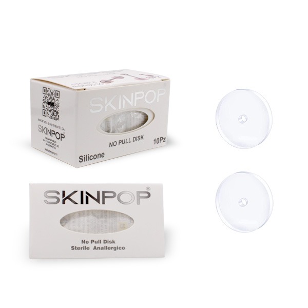 DISCHI IN SILICONE STERILE SKINPOP 1.2 x 9 mm Conf. DA 01 PZ X 2