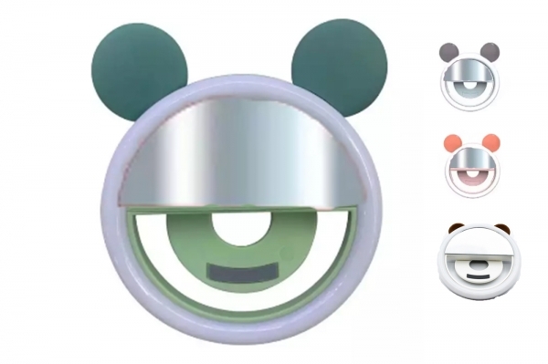 RING LIGHT ORECCHIE TOPOLINO GREY 