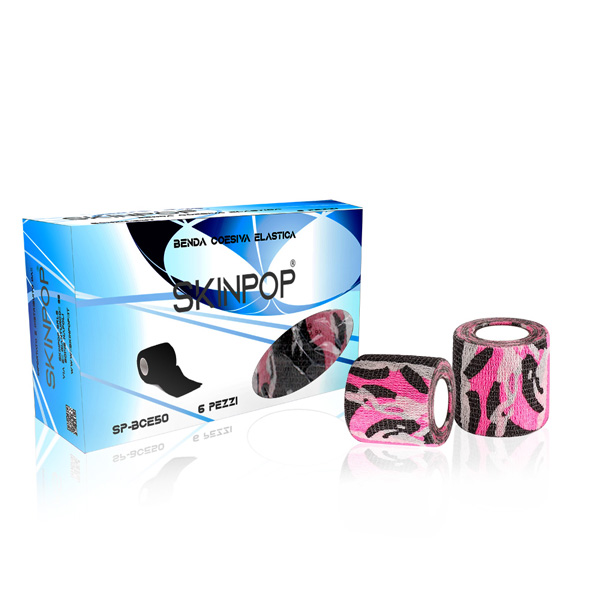 Benda Coesiva SKINPOP Militare Rosa Conf. 6 PZ