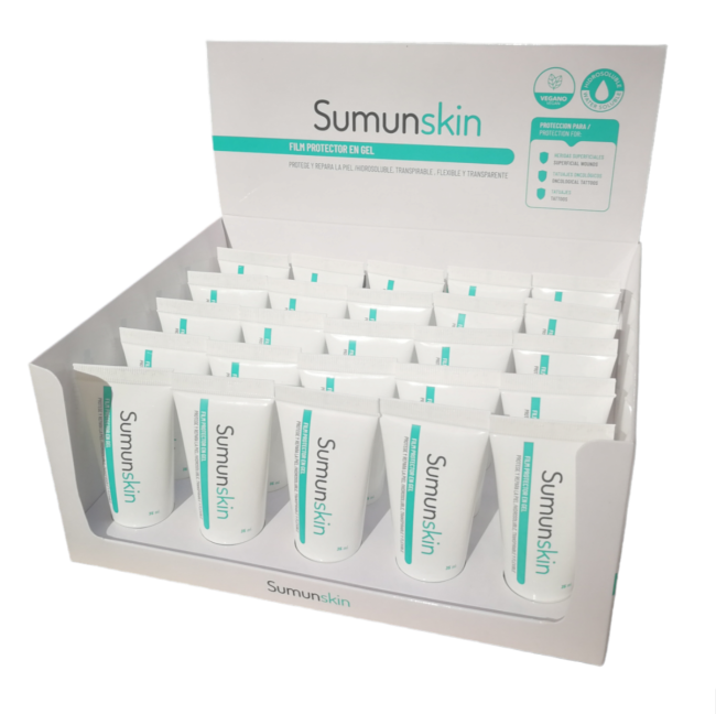 PELLICOLA PROTETTIVA SUMUN SKIN IN GEL. 35 ML. ESPOSITORE CON 25 UNITÀ.