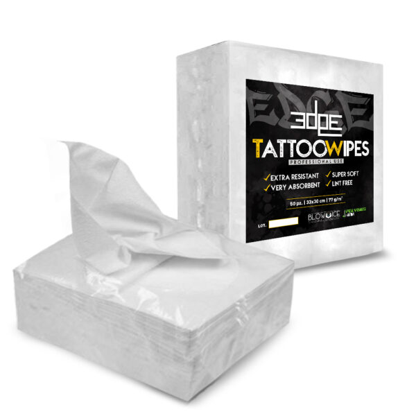 Panno Carta Assorbente Edge Tattoo Wipes – 50pz