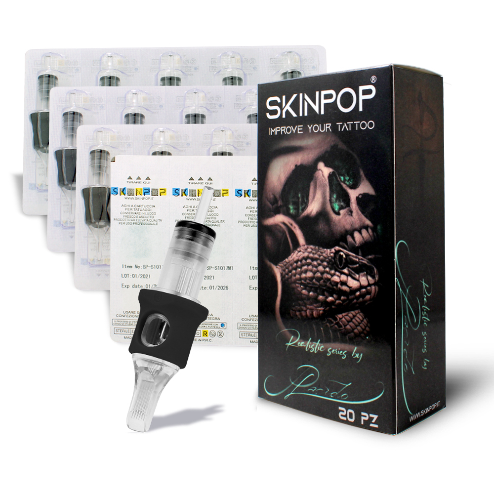 Cartucce  Skinpop Realistic Series by Placido  Tattoo