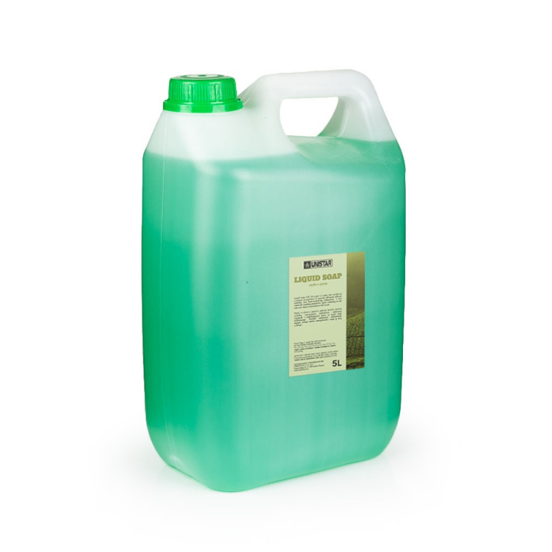 UNISTAR ANTIBACTERIAL SOAP LIQUID - GREEN TEA - 5L